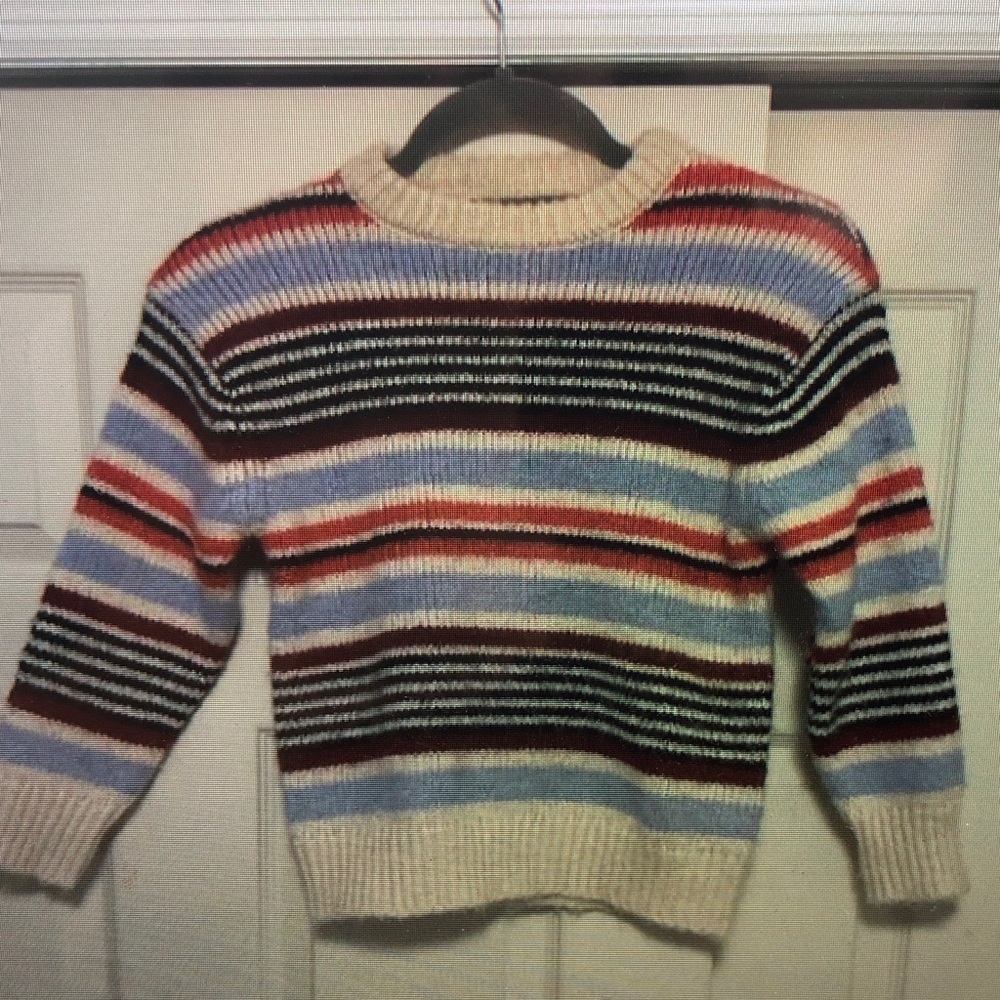 Striped Multicolor Kids Sweater